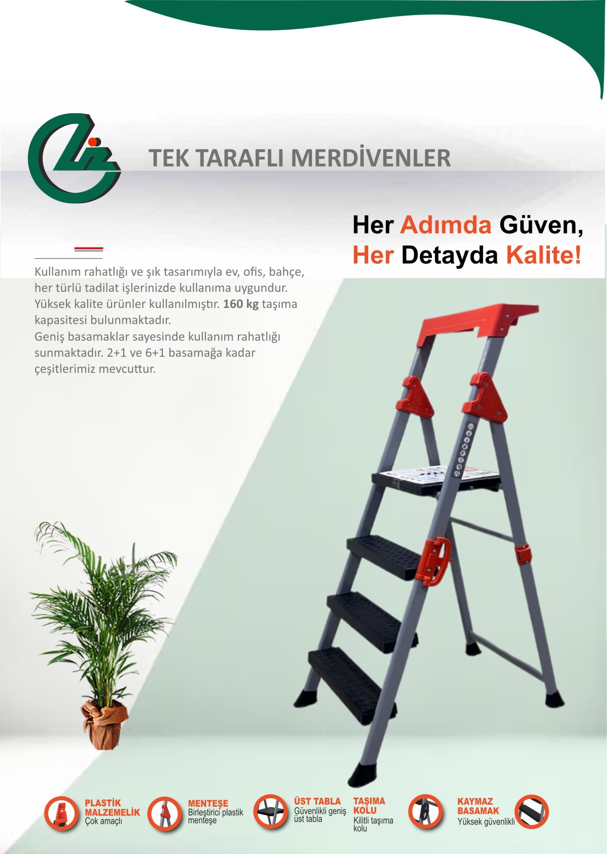 Tek Taraflı Merdiven 