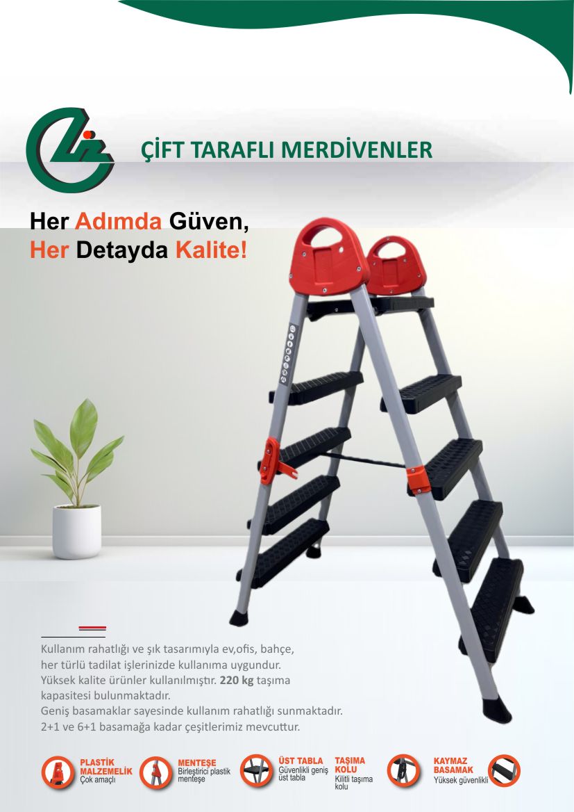 Çift Taraflı Merdivenler